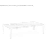 Low marble coffee table Elst