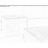 Low rectangular coffee table made of marble Sindihui