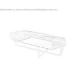Sucupira low coffee table for the living room Sulsted
