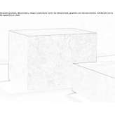 Low rectangular coffee table made of marble Sindihui