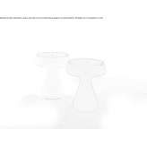 Polyethylene coffee table with storage space Chudniv