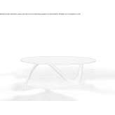 Round glass coffee table Taraksu