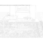 Rectangular glass coffee table Sarnaki