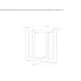 Marble side table Raciaz