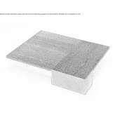 Low rectangular coffee table made of oak wood Ticllos