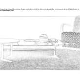 Niski owalny stolik kawowy z marmuru Bosia