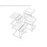 Square side table Wanneroo