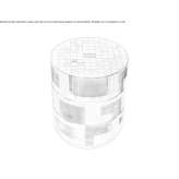 Round wooden side table Vardane