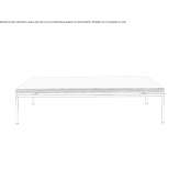 A low, wooden coffee table Coasa