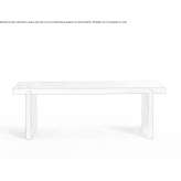 Rectangular wooden coffee table Nepomuk