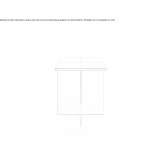 Square glass coffee table Bujaru