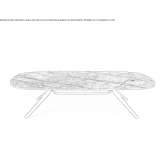 Rectangular marble coffee table Glenview