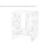 Birch shelf/coffee table Ternengo