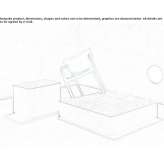 Low square coffee table made of marble Sindihui