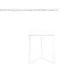 Square glass coffee table Bujaru
