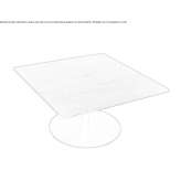 Square wooden side table Darvari
