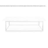 Rectangular marble coffee table Menton