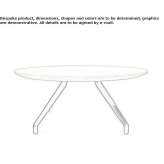Round coffee table for the living room Cuffy