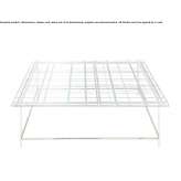 Low square coffee table made of glass Marathon