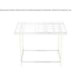Rectangular glass side table Marathon