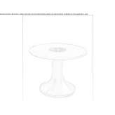 Coffee table with lighting for the living room Ponderay