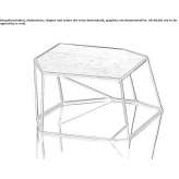 A low stone coffee table Nachod