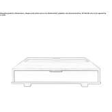 Coffee table with storage space Felm