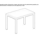 Rectangular coffee table Arceto