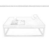 Rectangular side table Scicli