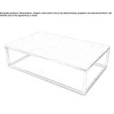 Rectangular marble coffee table Vilne