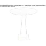 Round marble coffee table Teutila