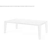 Rectangular wooden coffee table Hoechst