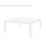 Square wooden coffee table Hoechst