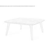 Square wooden coffee table Alvor