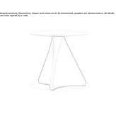 Round marble coffee table Nordrach