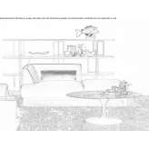 Oval marble coffee table Buftea