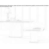 Rectangular marble coffee table Puerto