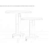 Round coffee table for the living room Osoyoos