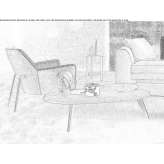 A coffee table Beclean