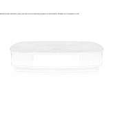 Low rectangular walnut coffee table with storage space Mulhouse