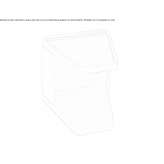 Trójkątny drewniany stolik kawowy Locumba