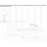 Rectangular travertine coffee table Puerto