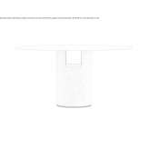 Oval stone console table Zarraton