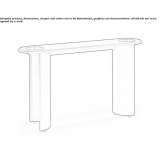 Console table Marmagne