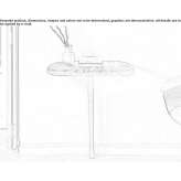 Dark Emperador rectangular marble console table Pazarlar