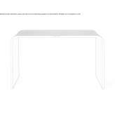 Rectangular multi-layered wooden console table Bidingen