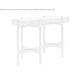 MDF console/secretary desk Kutina