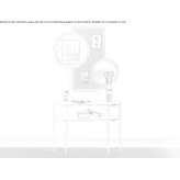 Console with shelves Zeven