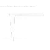 Console table mounted to the wall Savosa