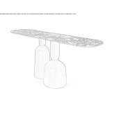Rectangular console table Bagaladi